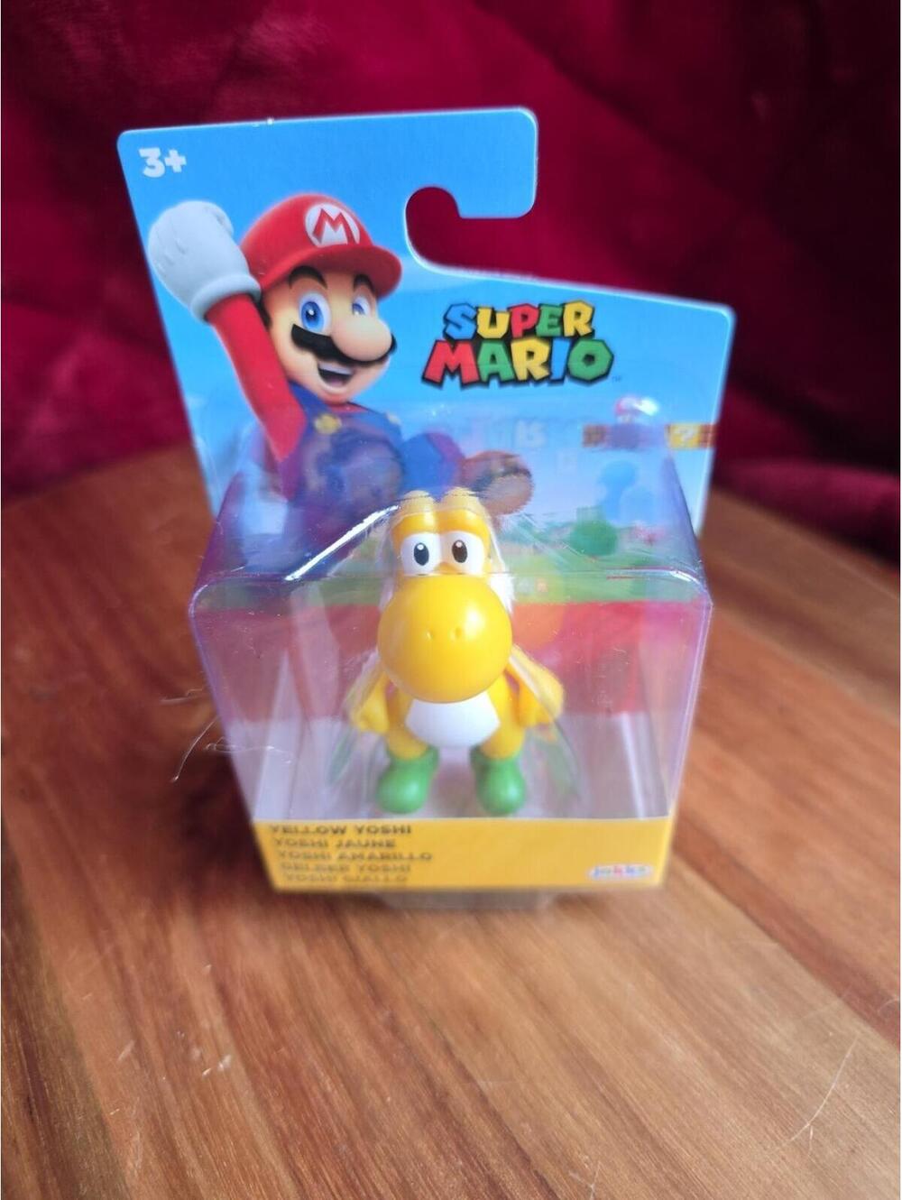 Yellow Yoshi Super Mario Nintendo Jakks Pacific 2.5" Figure Wave 58